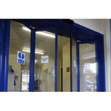 Porte automatique bleue Doorframe avec moteur sans entretien